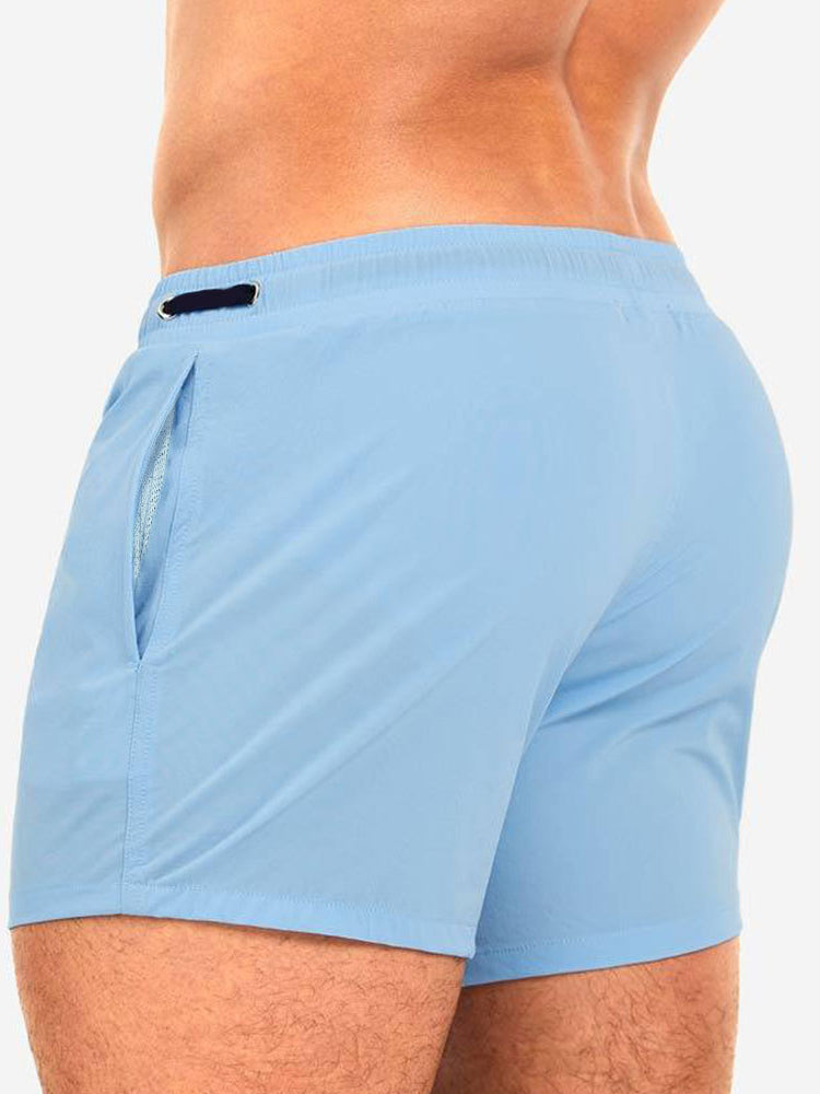 Men's Summer Mesh Beach Board Shorts | dmunderwear detail image 15