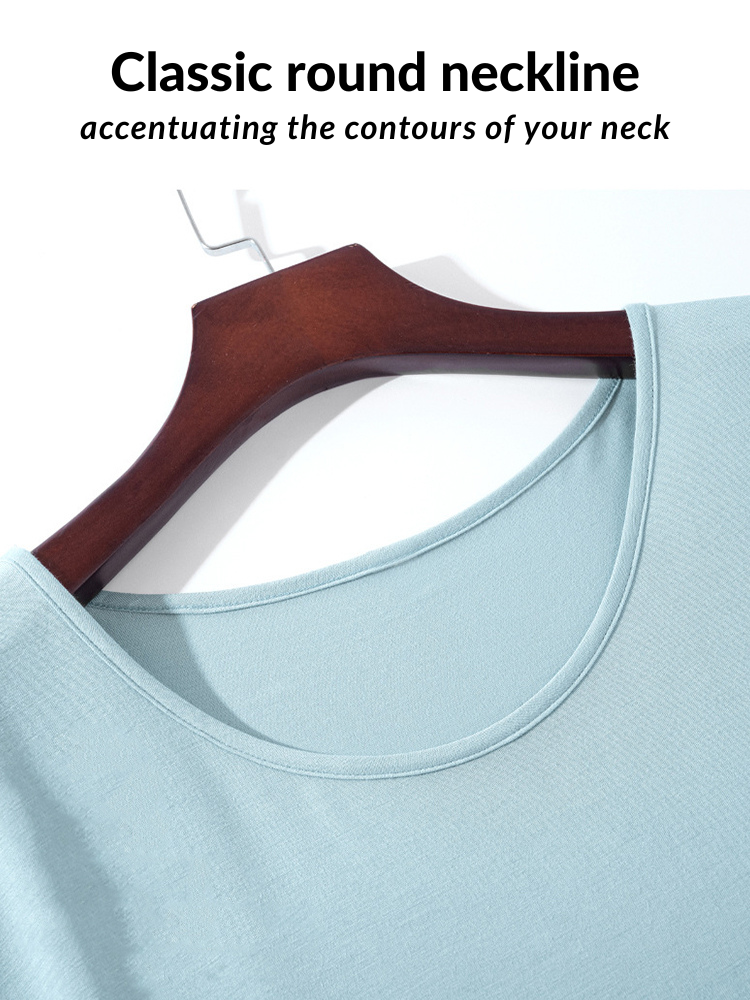 Men's Summer Modal Ice Silk Home Wear Pajama Set | dmunderwear detail image 3