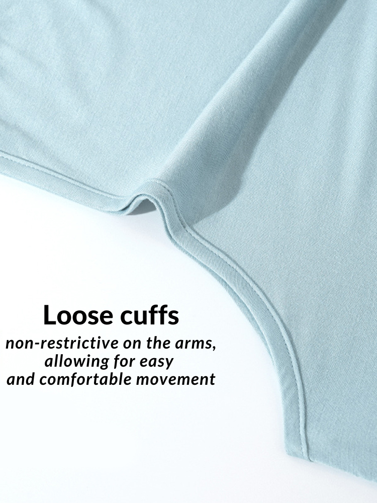 Men's Summer Modal Ice Silk Home Wear Pajama Set | dmunderwear detail image 6