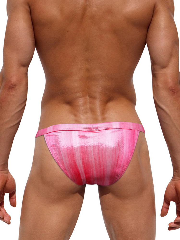 Men's Supportive Fit Lightweight & Airy Low-Rise Swim Briefs | dmunderwear detail image 11