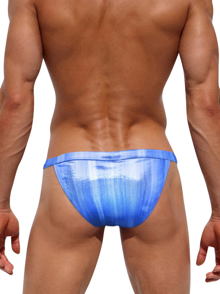 Men's Supportive Fit Lightweight & Airy Low-Rise Swim Briefs | dmunderwear detail image 4