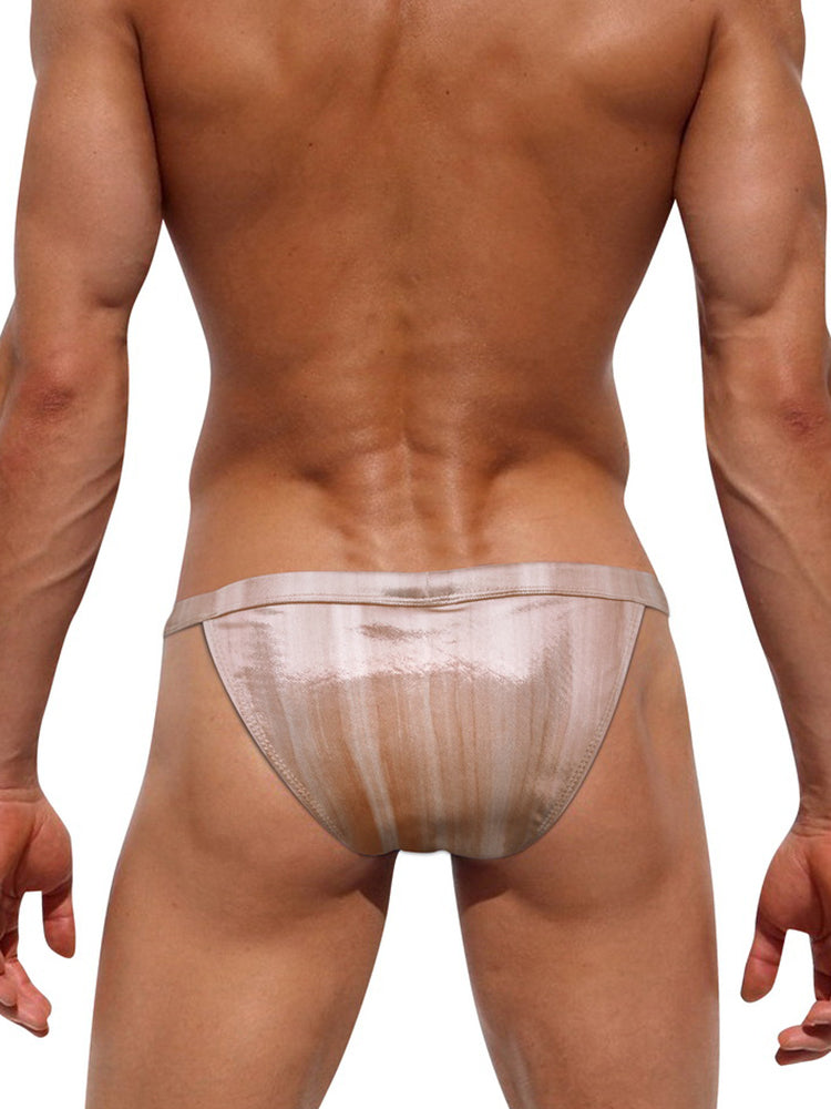 Men's Supportive Fit Lightweight & Airy Low-Rise Swim Briefs | dmunderwear detail image 6