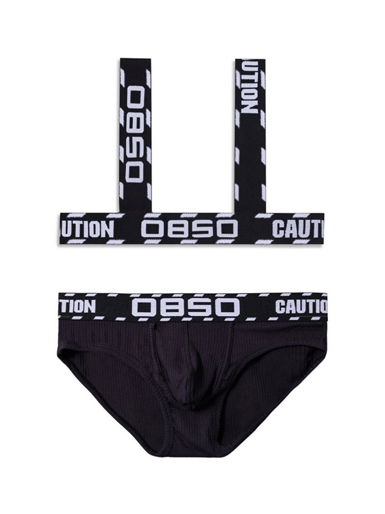 Men's Supportive Fit Sporty Cut Odor-Control Activewear Shoulder Strap & Underwear | dmunderwear detail image 2