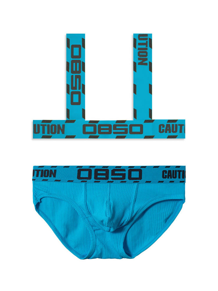 Men's Supportive Fit Sporty Cut Odor-Control Activewear Shoulder Strap & Underwear | dmunderwear detail image 3
