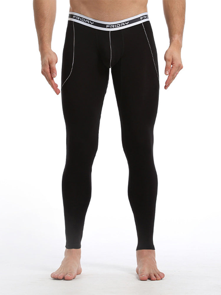 Men's Thermal Pants Bamboo Fiber Casual Thermal Pants | dmunderwear
