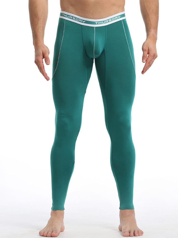 Men's Thermal Pants Bamboo Fiber Casual Thermal Pants | dmunderwear detail image 10