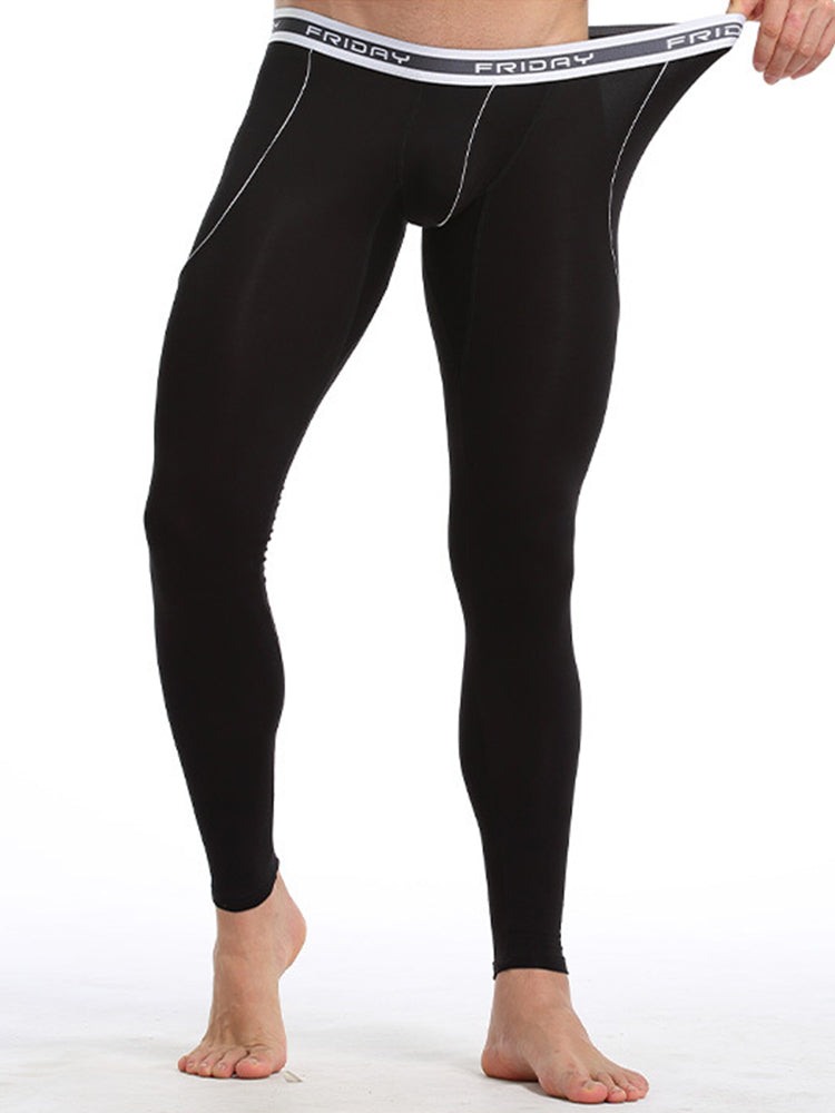 Men's Thermal Pants Bamboo Fiber Casual Thermal Pants | dmunderwear detail image 14