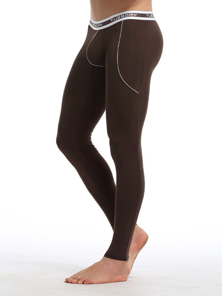 Men's Thermal Pants Bamboo Fiber Casual Thermal Pants | dmunderwear detail image 17