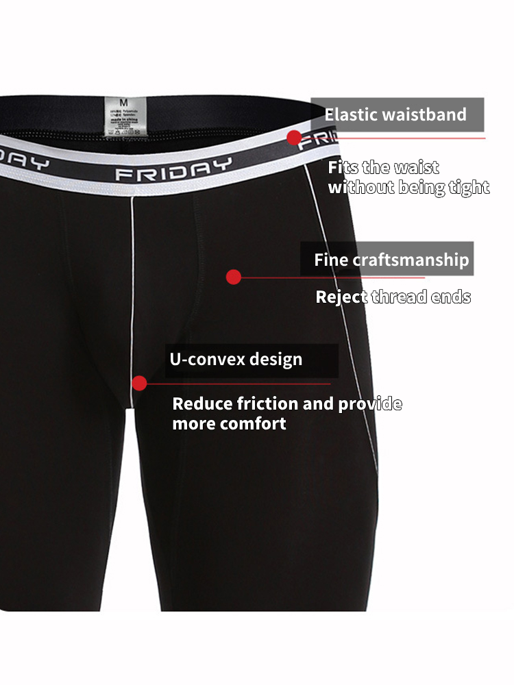 Men's Thermal Pants Bamboo Fiber Casual Thermal Pants | dmunderwear detail image 3