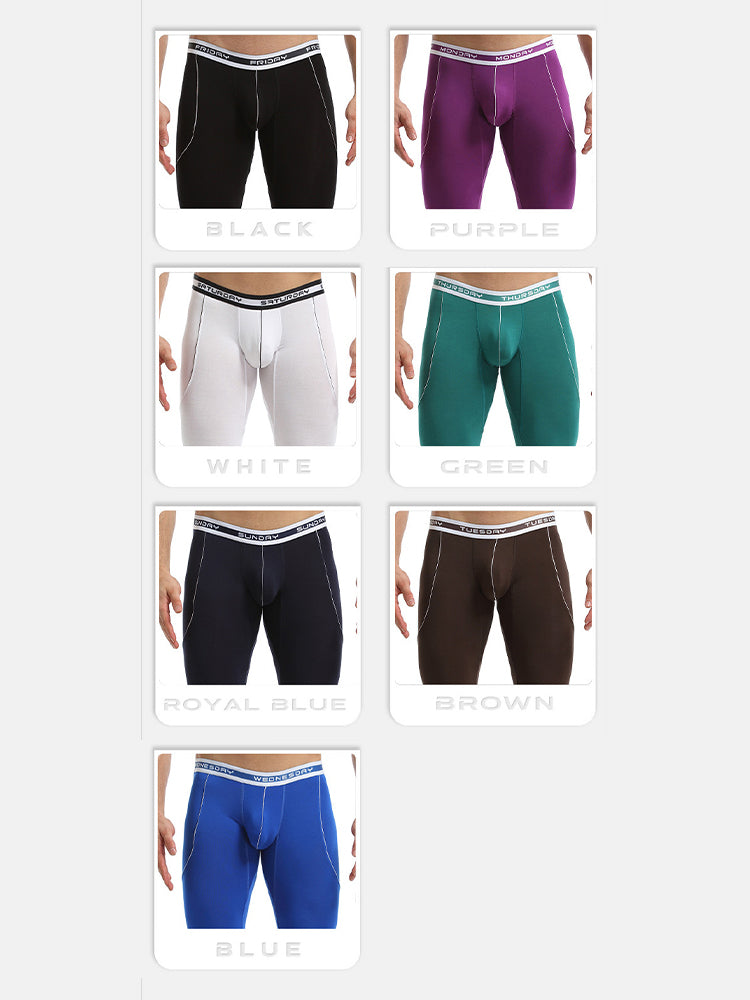 Men's Thermal Pants Bamboo Fiber Casual Thermal Pants | dmunderwear detail image 7