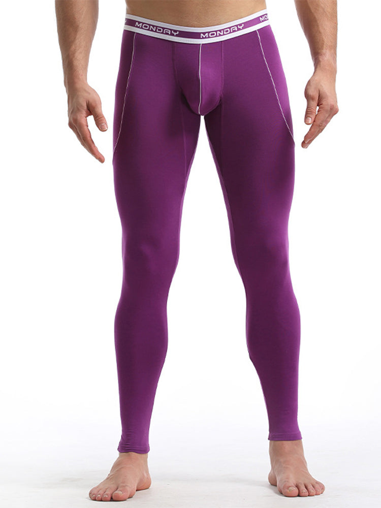 Men's Thermal Pants Bamboo Fiber Casual Thermal Pants | dmunderwear detail image 8