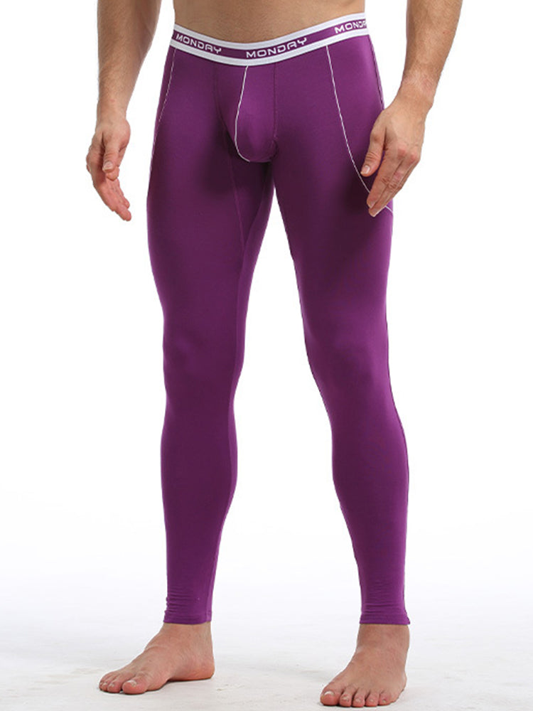 Men's Thermal Pants Bamboo Fiber Casual Thermal Pants | dmunderwear detail image 9