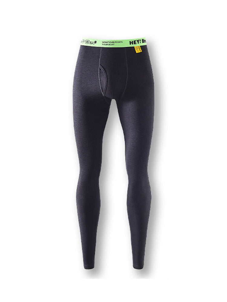 Men's Thermal Pants with Fleece Lining, Thickened Sports Base Layer Pants | dmunderwear detail image 12