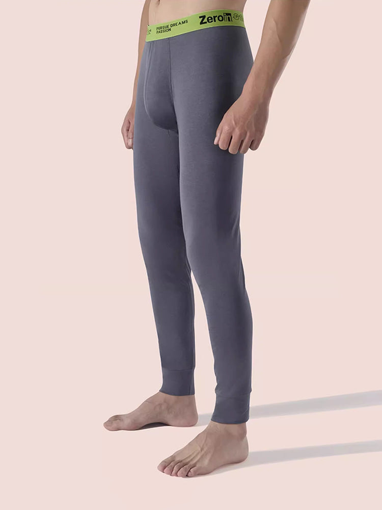 Men's Thermal Pants with Fleece Lining, Thickened Sports Base Layer Pants | dmunderwear detail image 15