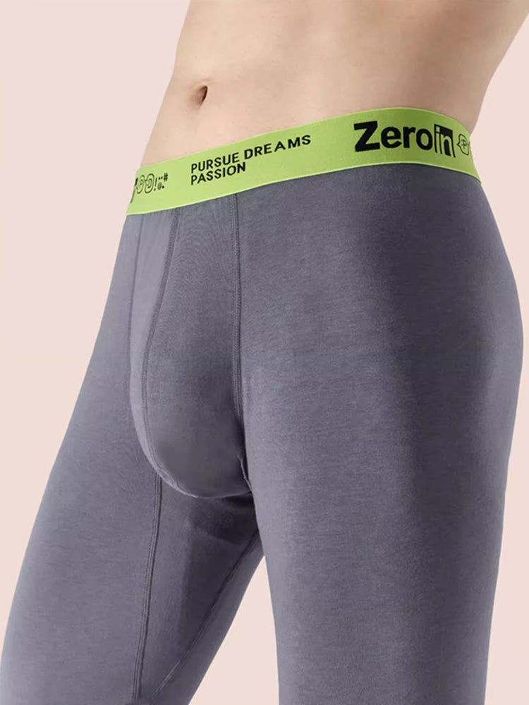 Men's Thermal Pants with Fleece Lining, Thickened Sports Base Layer Pants | dmunderwear detail image 16