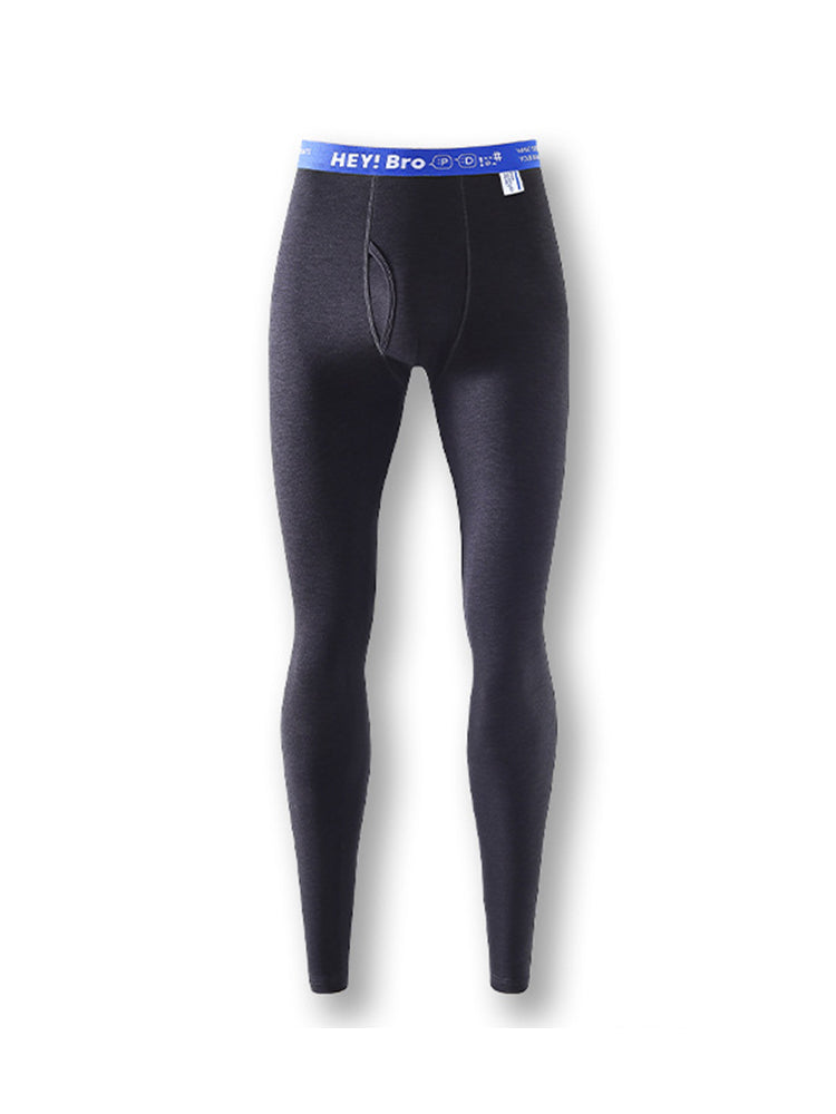 Men's Thermal Pants with Fleece Lining, Thickened Sports Base Layer Pants | dmunderwear detail image 17
