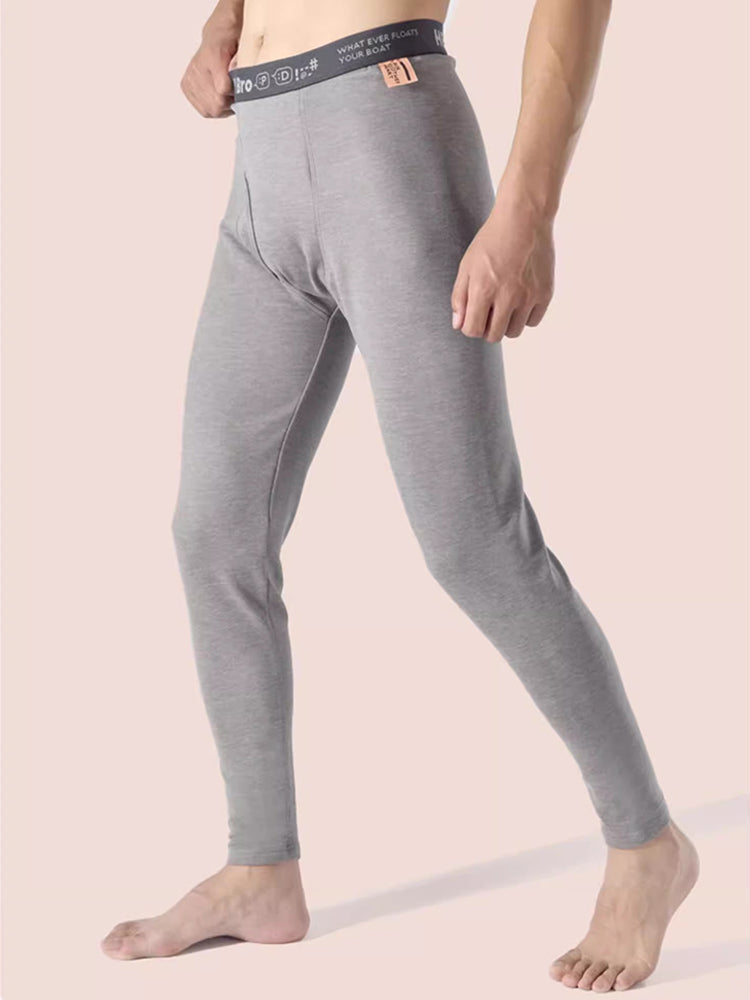 Men's Thermal Pants with Fleece Lining, Thickened Sports Base Layer Pants | dmunderwear detail image 19