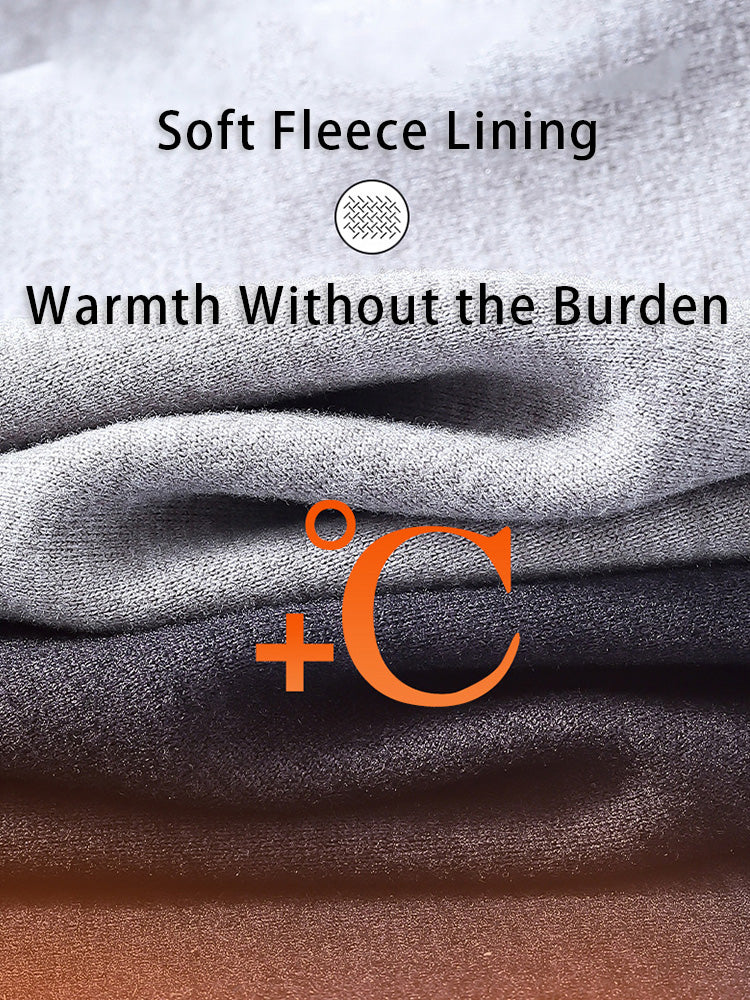 Men's Thermal Pants with Fleece Lining, Thickened Sports Base Layer Pants | dmunderwear detail image 6