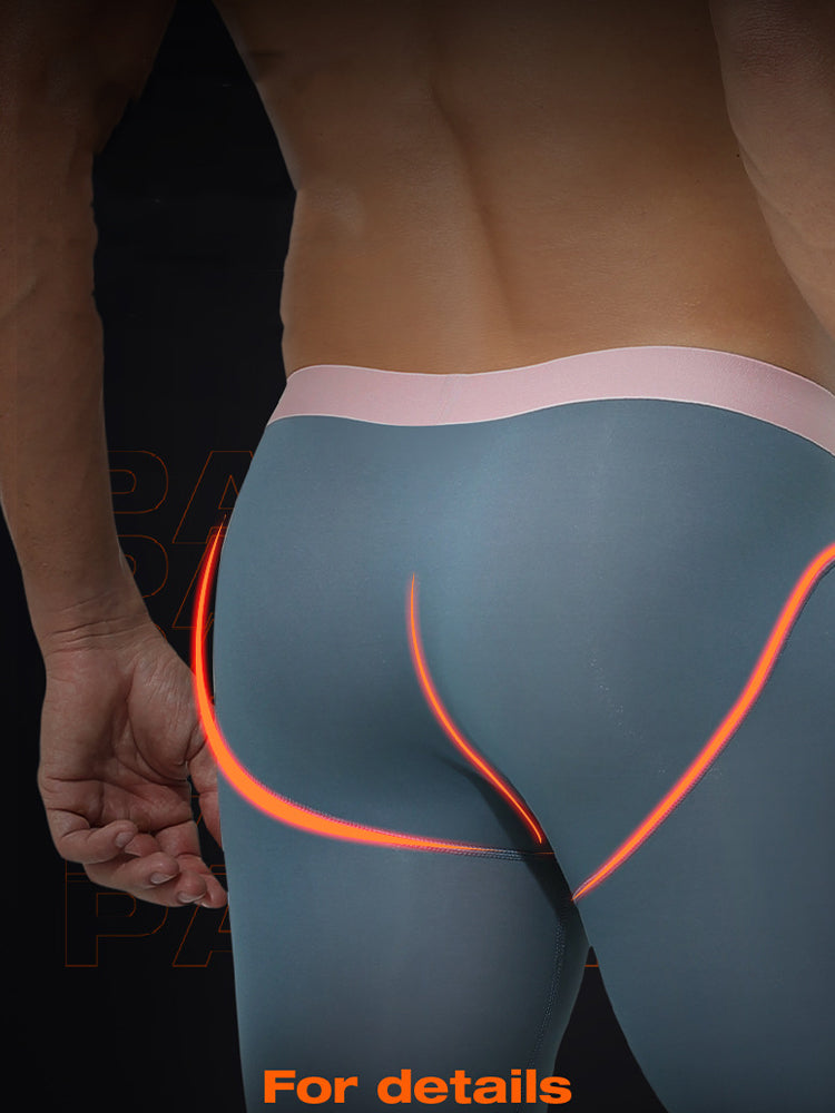 Men's Thin Slim-Fit 2-in-1 Thermal Bottoms & Long Johns | dmunderwear detail image 10