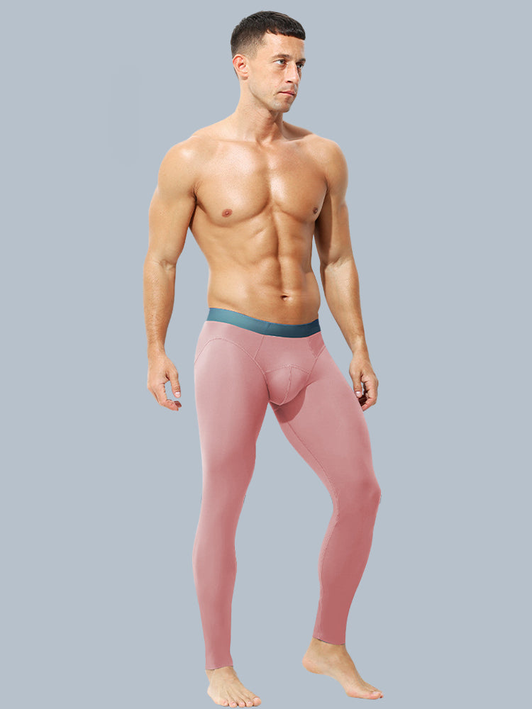 Men's Thin Slim-Fit 2-in-1 Thermal Bottoms & Long Johns | dmunderwear detail image 18