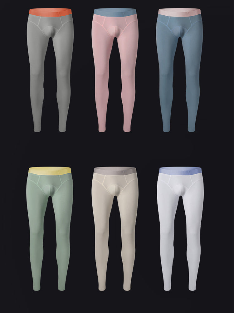 Men's Thin Slim-Fit 2-in-1 Thermal Bottoms & Long Johns | dmunderwear detail image 4