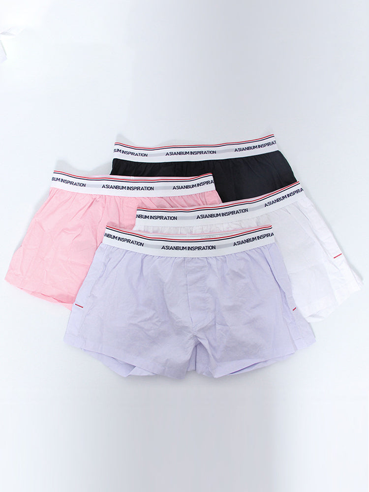 Men's Trendy Mid-Rise Breathable Lined Simple Home & Casual Boxers | dmunderwear detail image 15