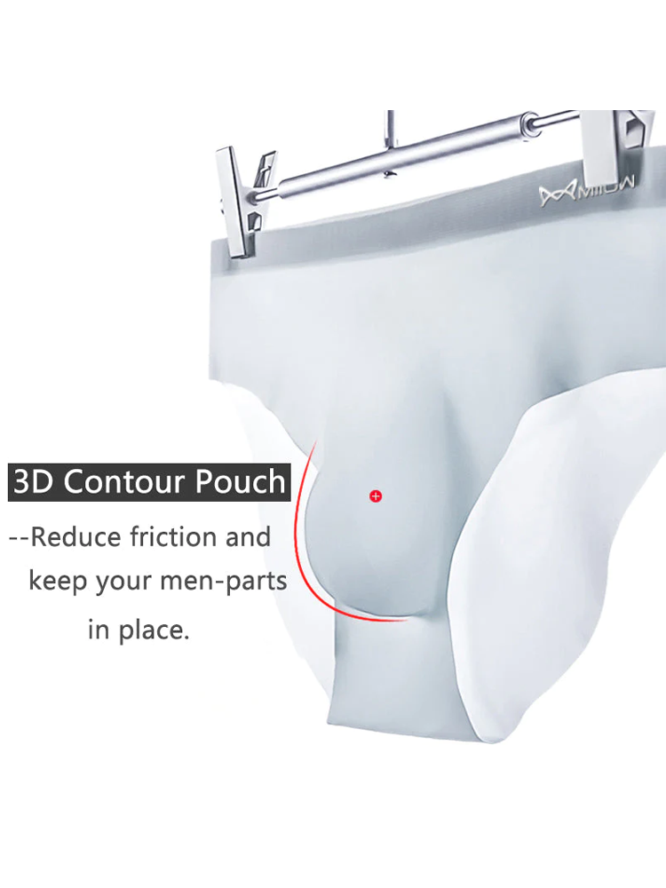 4 Pack Ball Support Seamless Men's Underwear | dmunderwear detail image 13