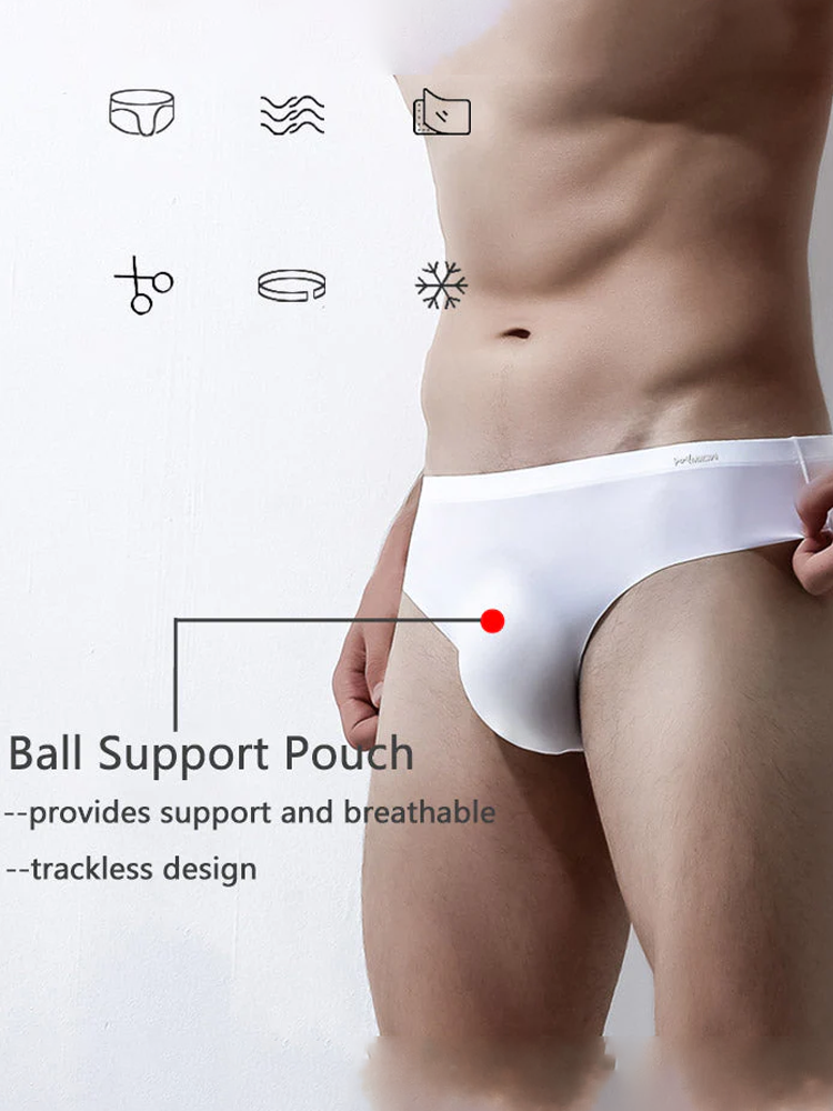 4 Pack Ball Support Seamless Men's Underwear | dmunderwear detail image 16