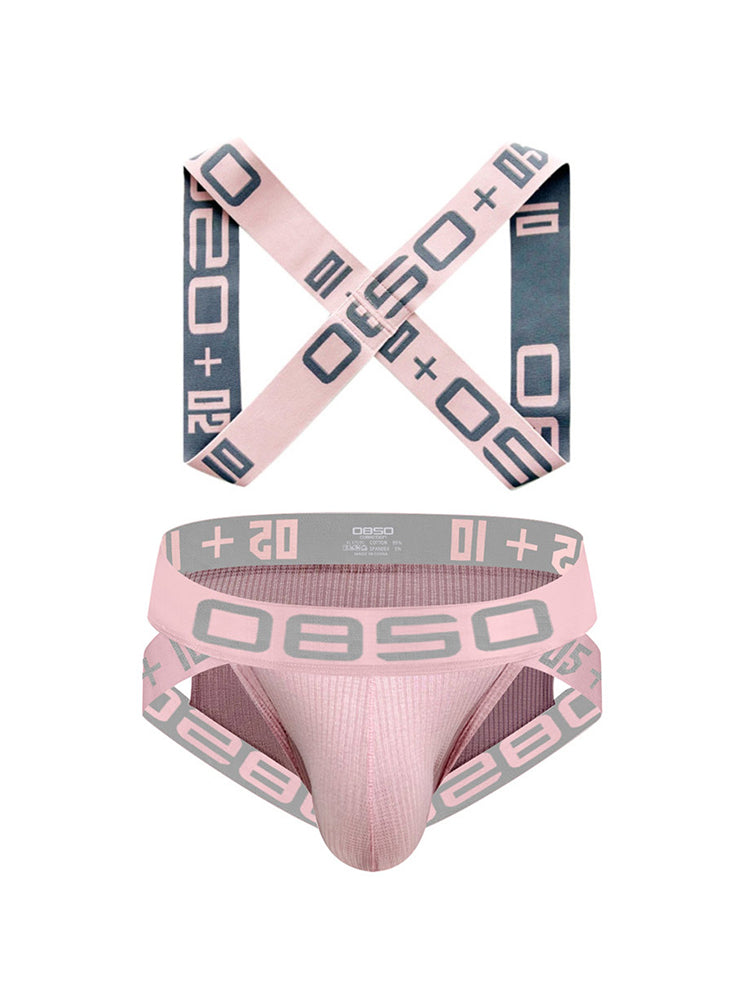 Men's Ultra-Soft Cotton Supportive Fit Activewear Shoulder Strap & Underwear | dmunderwear