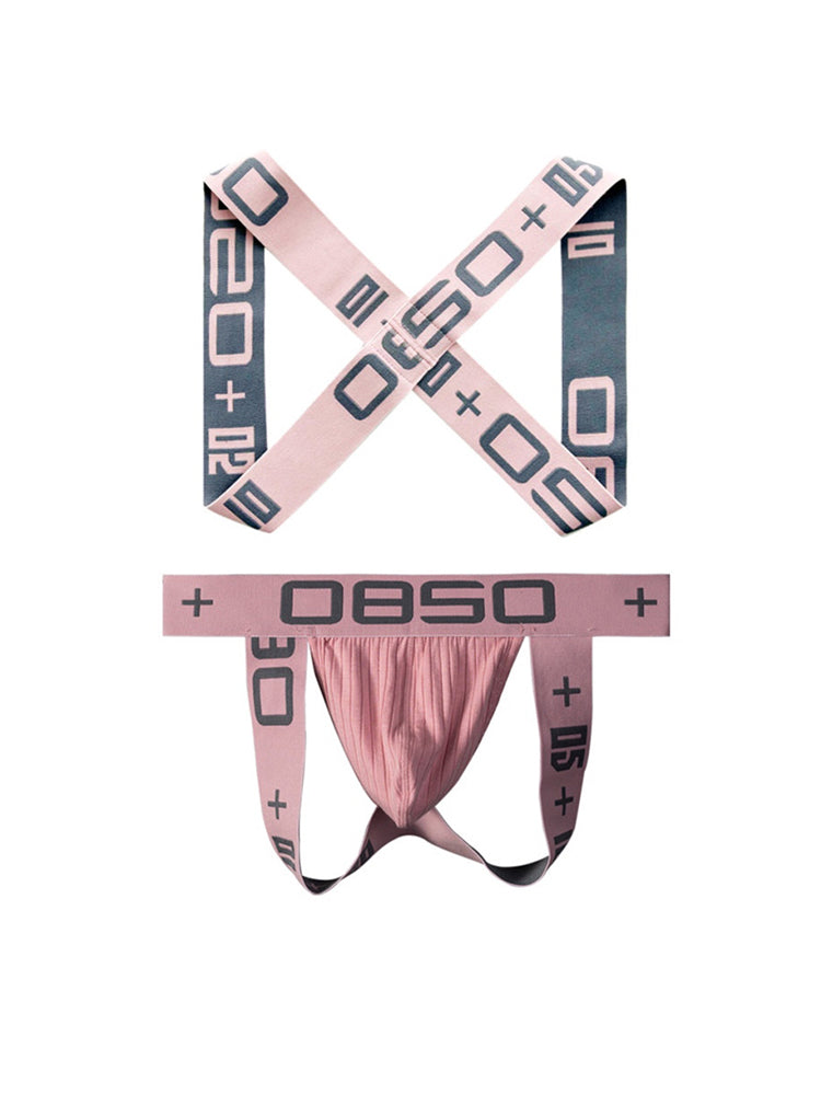 Men's Ultra-Soft Cotton Supportive Fit Activewear Shoulder Strap & Underwear | dmunderwear detail image 12
