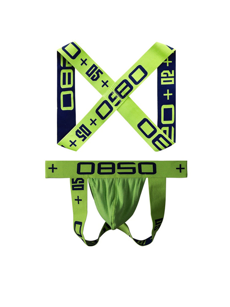 Men's Ultra-Soft Cotton Supportive Fit Activewear Shoulder Strap & Underwear | dmunderwear detail image 14