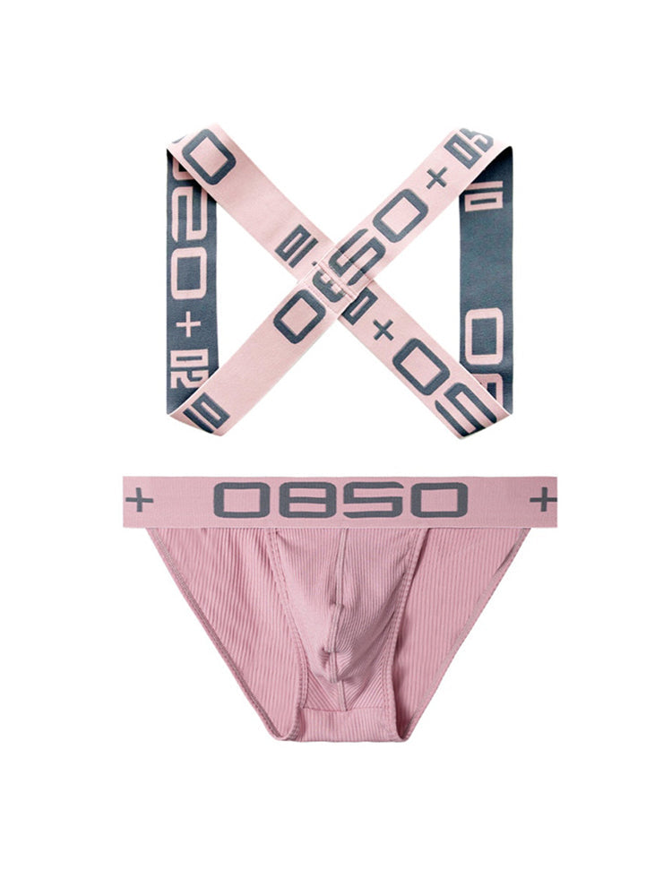 Men's Ultra-Soft Cotton Supportive Fit Activewear Shoulder Strap & Underwear | dmunderwear detail image 20