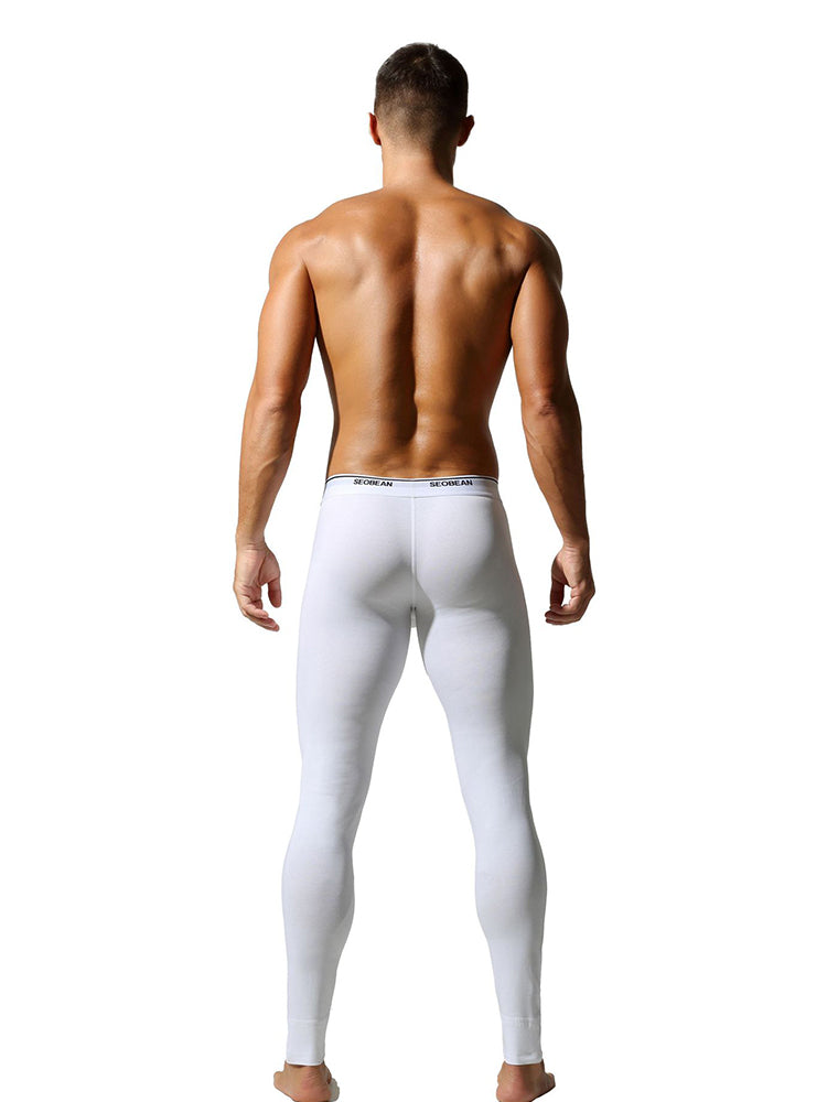 Men's Ultra-Soft Cotton Tag-Free Second-Skin Warm-Touch Cozy Thermal Bottoms | dmunderwear detail image 11
