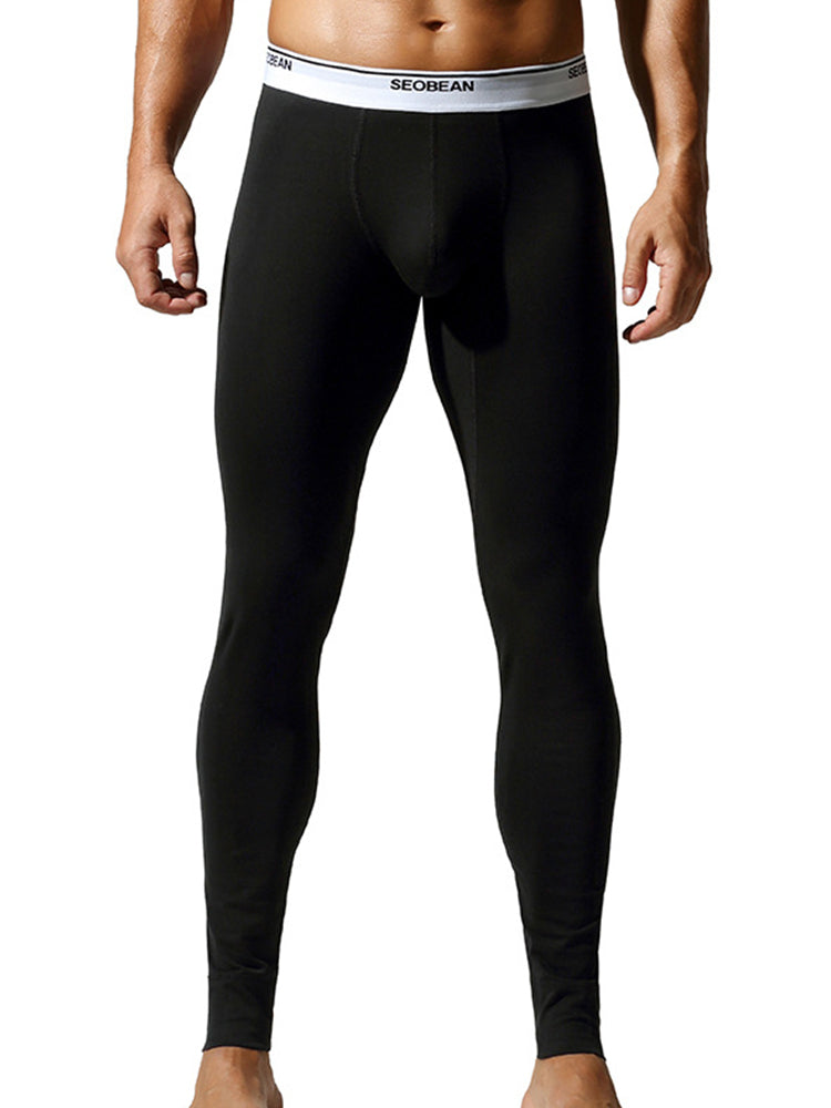 Men's Ultra-Soft Cotton Tag-Free Second-Skin Warm-Touch Cozy Thermal Bottoms | dmunderwear detail image 12