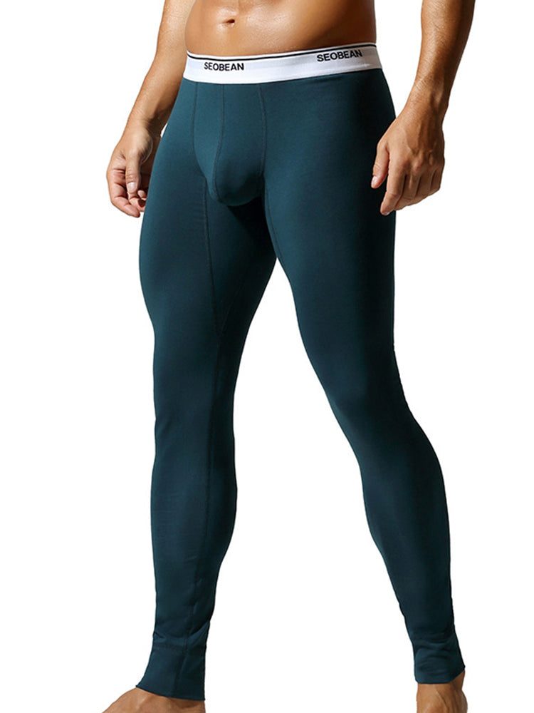 Men's Ultra-Soft Cotton Tag-Free Second-Skin Warm-Touch Cozy Thermal Bottoms | dmunderwear detail image 14