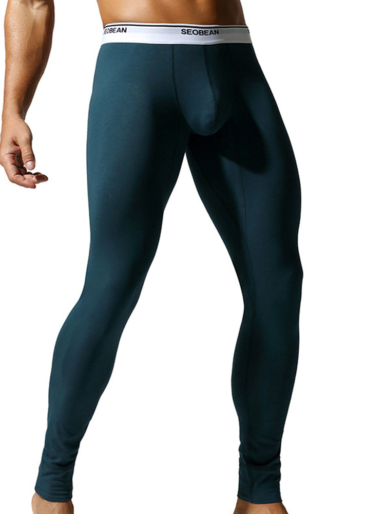Men's Ultra-Soft Cotton Tag-Free Second-Skin Warm-Touch Cozy Thermal Bottoms | dmunderwear detail image 15