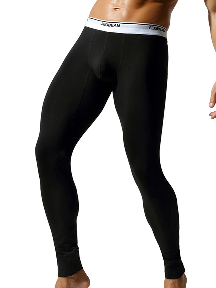 Men's Ultra-Soft Cotton Tag-Free Second-Skin Warm-Touch Cozy Thermal Bottoms | dmunderwear detail image 19