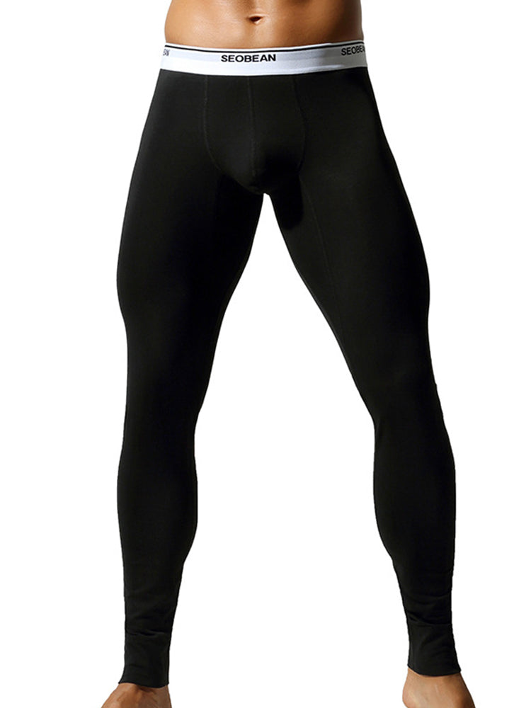 Men's Ultra-Soft Cotton Tag-Free Second-Skin Warm-Touch Cozy Thermal Bottoms | dmunderwear detail image 20