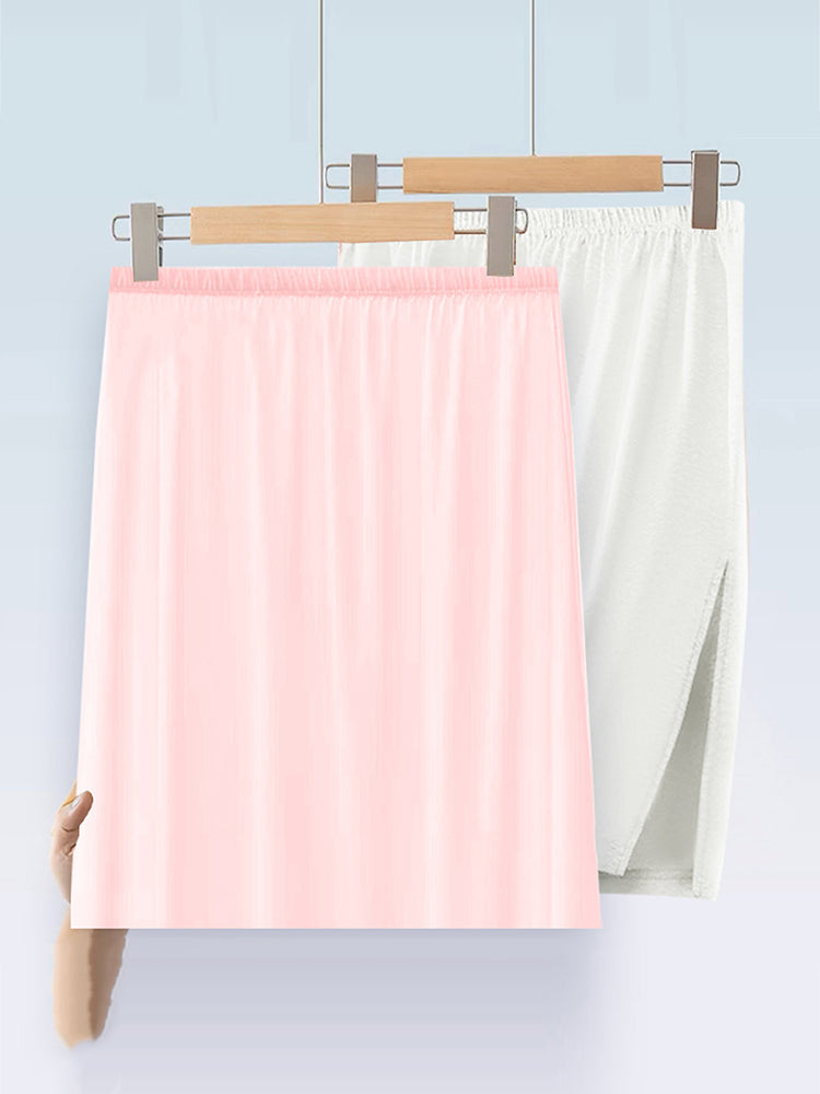 Men's Soft Modal Split-Side Relaxed Sleep Dress | dmunderwear detail image 15