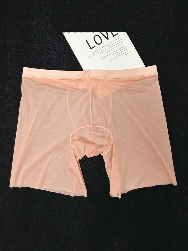 Men's Ultra-Thin Quick-Dry Sheer Boxer Briefs | dmunderwear detail image 10