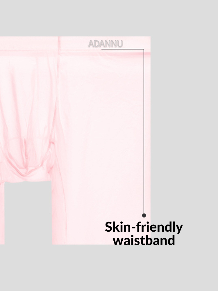 Men's Ultra-Thin Quick-Dry Sheer Boxer Briefs | dmunderwear detail image 5