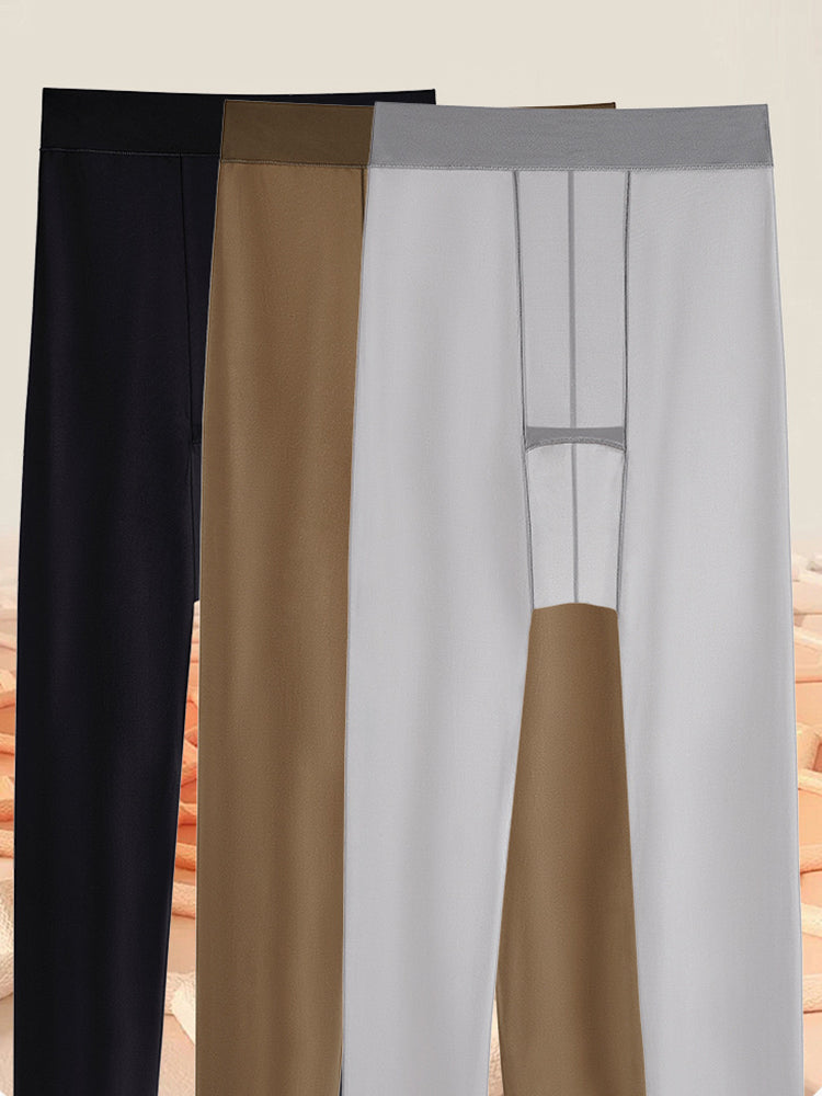 Men's Ultra-thin Seamless Thermal Pants | dmunderwear detail image 13