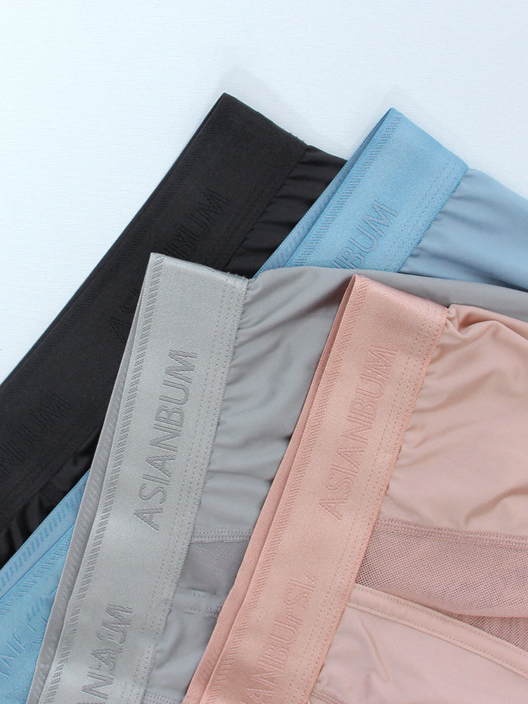 Men's Ultra-Thin Shape-Retaining Fabric Chafe-Free Design Activewear Tops & Tights | dmunderwear detail image 9