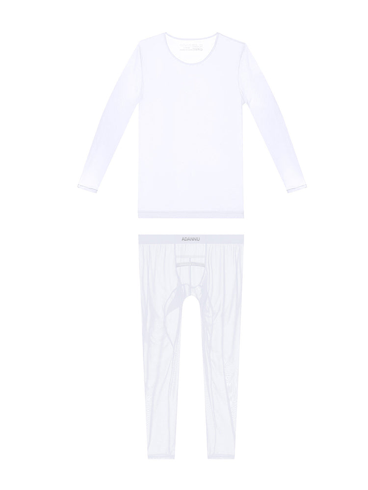 Men's Ultra-Thin Shape-Retaining Movement-Friendly Chafe-Free Design Activewear Sets | dmunderwear detail image 13