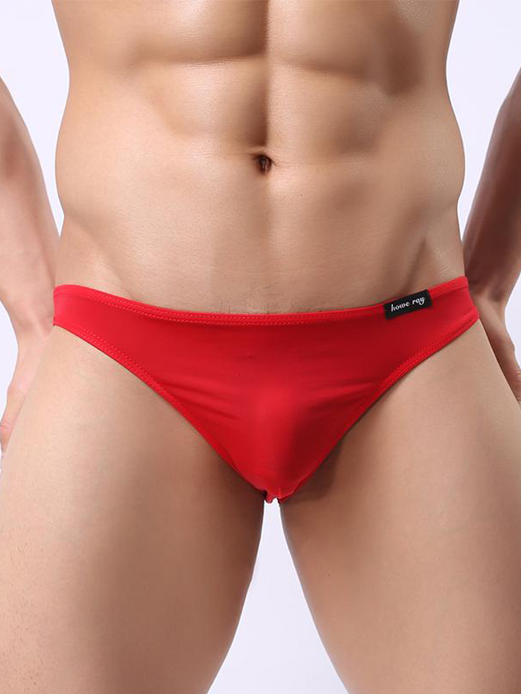 2 Pack Men's Breathable Ultra-thin Bikini | dmunderwear detail image 3