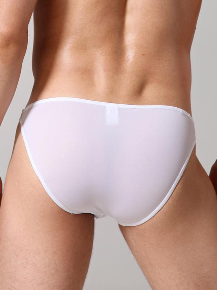 2 Pack Men's Breathable Ultra-thin Bikini | dmunderwear detail image 7