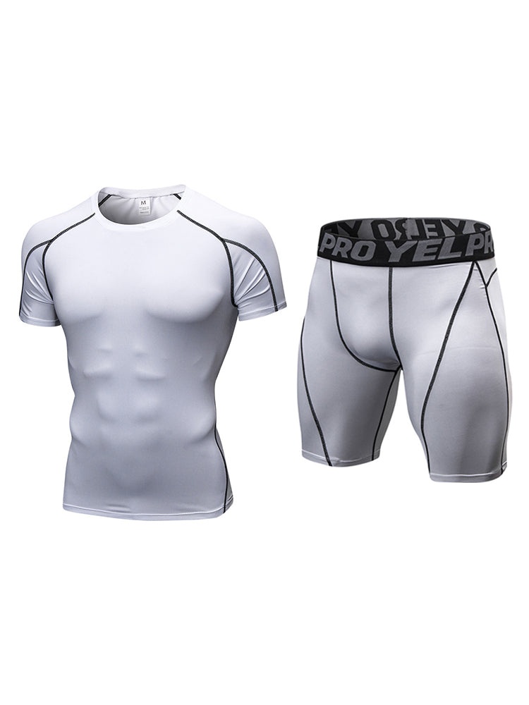 Men's Workout Ready Stretch Fit Tagless & Seamless Sporty Cut Activewear Tops & Tights | dmunderwear detail image 2