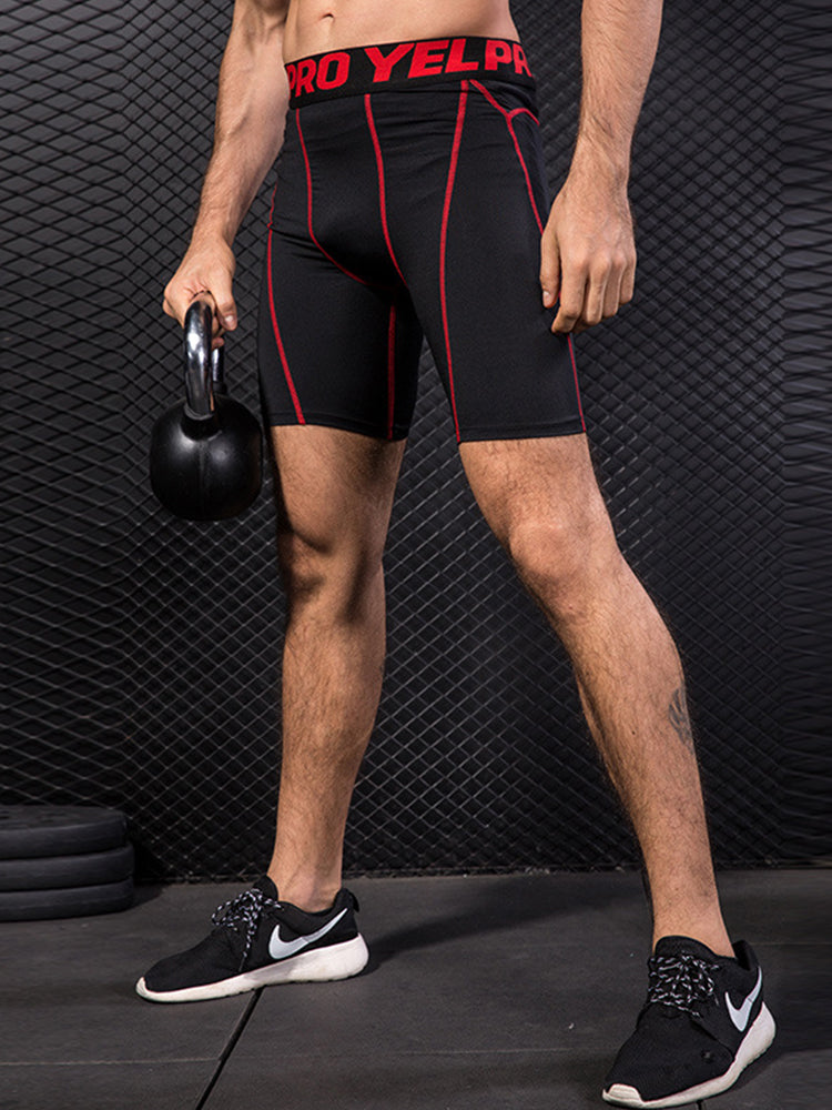 Men's Workout Ready Stretch Fit Tagless & Seamless Sporty Cut Activewear Tops & Tights | dmunderwear detail image 9