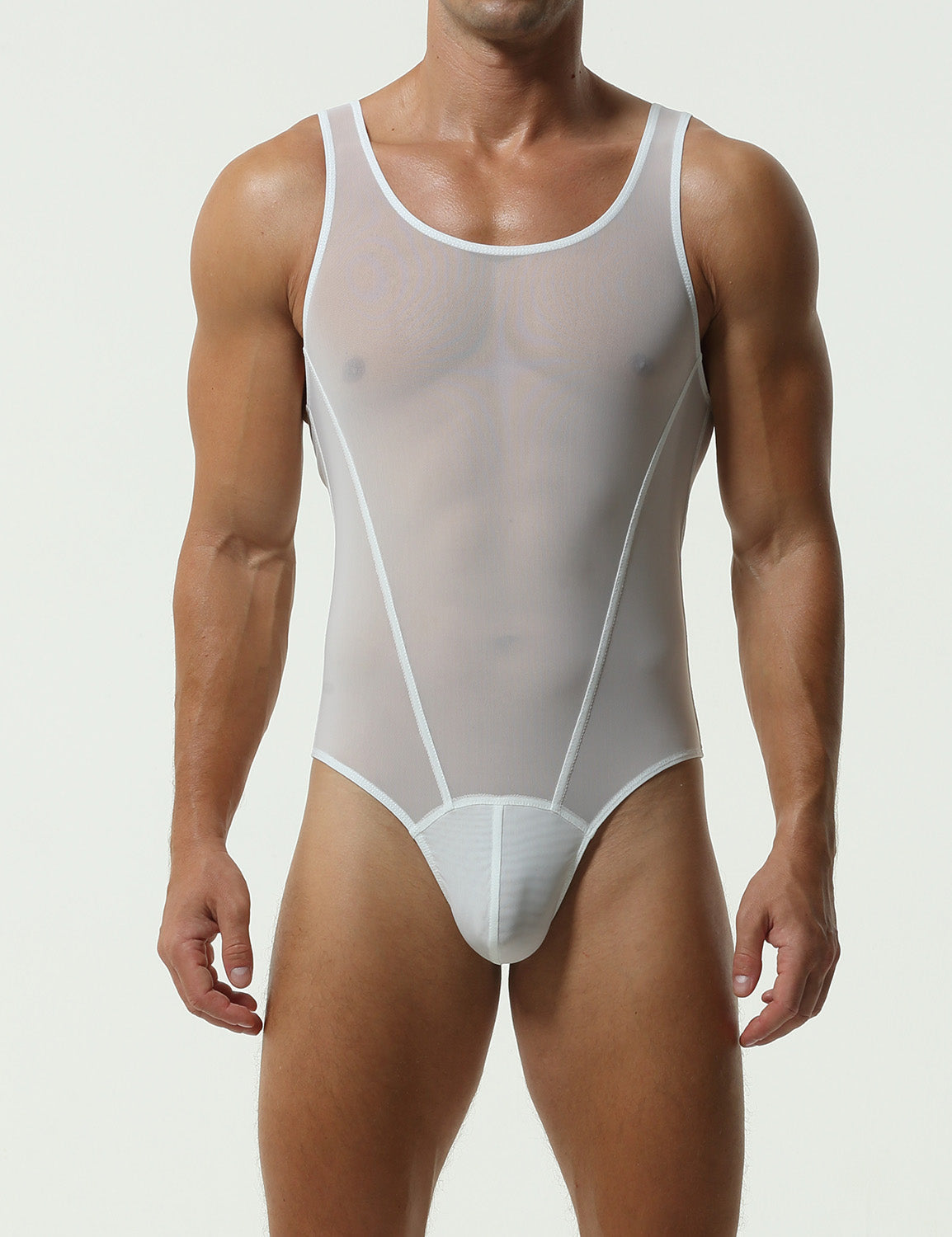 Mesh Bodysuit 23701 | dmunderwear detail image 9