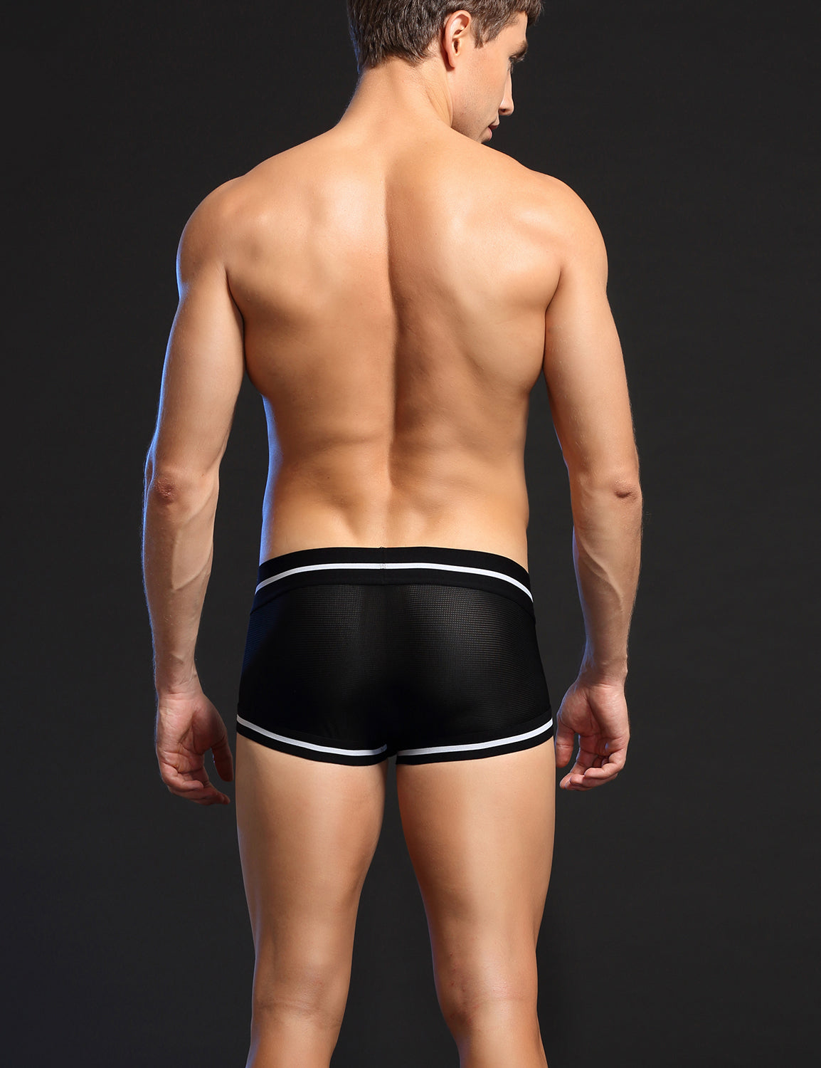 Mesh Boxer Briefs 1202 | dmunderwear detail image 8